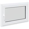 vidaXL Tilt & Turn Kjeller Vindu RISOR 90 x 70 cm PVC og glass
