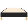 vidaXL Boxspring-sengeramme svart 90x190 cm Single stoff