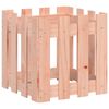 vidaXL Plantekasse med gjerdedesign 40x40x40 cm heltre douglasgran