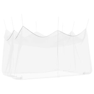 vidaXL Hage Myggnett 220 mesh Hvit 3 x 4,5 x 2,5 m Polyester