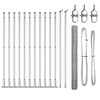 vidaXL Sveistgjerde med Betongbase 25 x 1,4 m (B x H)