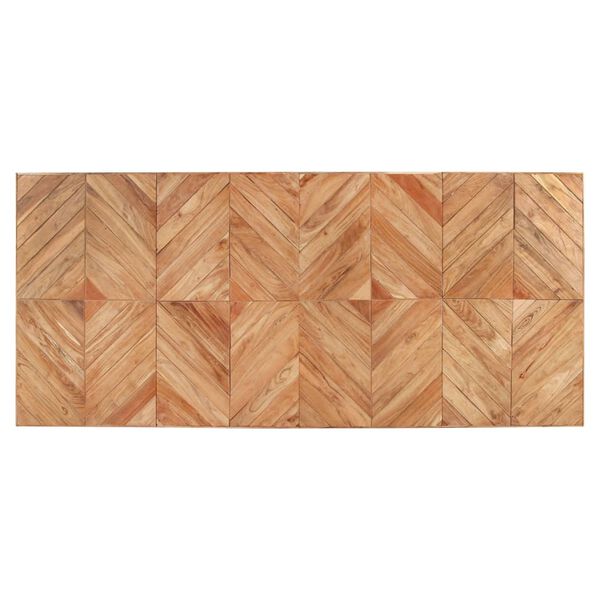 vidaXL Spisebord 200x90x76 cm heltre akasie og mango
