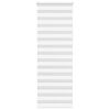 vidaXL Sebragardin hvit 90x200 cm stoff bredde 85,9 cm polyester