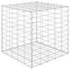 vidaXL Gabion h&oslash;ybed kubeformet st&aring;ltr&aring;d 50x50x50 cm