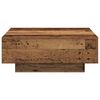 vidaXL Kaffebord Gamle tre 80 x 80 x 31 cm
