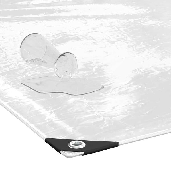 vidaXL Plantedeksel med maljer 3x5 m PVC