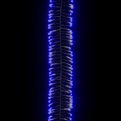 vidaXL LED-strenglys med 400 lysdioder blå 7,4 m PVC