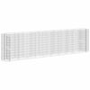 vidaXL Gabion høybed galvanisert jern 400x50x100 cm