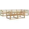 vidaXL Utend&oslash;rs sofa-sett 8 pcs Hvit 325 x 166,5 x 73 cm