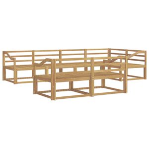 vidaXL Utend&oslash;rs sofa-sett 8 pcs Hvit 325 x 166,5 x 73 cm