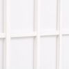 vidaXL Sammenleggbar romdeler 6 paneler japansk stil 240x170 cm hvit