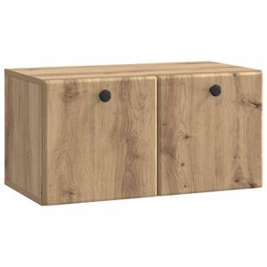 vidaXL Vegghengt TV skap Artisan eik 59,5 x 31 x 30 cm Konstruert tre