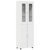 vidaXL H&oslash;yskap FLORIN 60 x 35 x 182 cm Hvit Konstruert tre