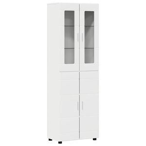 vidaXL H&oslash;yskap FLORIN 60 x 35 x 182 cm Hvit Konstruert tre