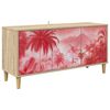 vidaXL TV-skap AACHEN 102 x 33 x 50 cm Sonoma Konstruert tre