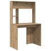 vidaXL Skrivebord Artisan Eik Konstruert tre 91 x 50 x 149 cm
