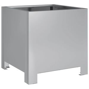 vidaXL Plantekasse 30x30x30 cm galvanisert st&aring;l