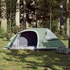 vidaXL Kuppeltelt for camping 1 person gr&oslash;nn vanntett