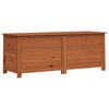 vidaXL Utend&oslash;rs putekasse brun 150x50x56 cm heltre gran