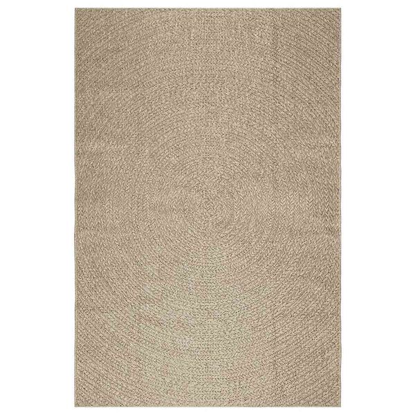 vidaXL Teppe ZIZUR beige 160x230cm jute-utseende innend&oslash;rs og utend&oslash;rs