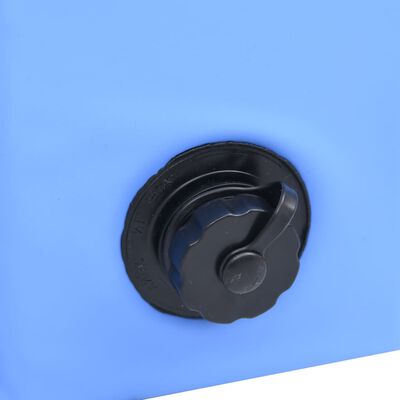 vidaXL Sammenleggbart hundebasseng blå 200x30 cm PVC