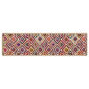 vidaXL Teppe vaskbart flerfarget 80x300 cm