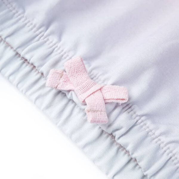 Hettegenser for barn stjernehvit 92