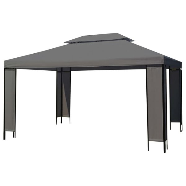 vidaXL Paviljong antrasitt 300x400 cm