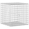 vidaXL Gabion med 5 mm Tr&aring;d og 5x5 cm Maske 50x50x50 cm