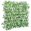vidaXL&nbsp;Utvidbart espalier med kunstig ef&oslash;y gr&oslash;nn 180x60 cm