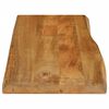 vidaXL Bordplate 100x40x3,8 cm naturlig kant heltre mango