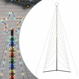 vidaXL LED Juletre 861 LED Fargerike 478 cm