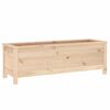 vidaXL H&oslash;ybed for hage 119,5x40x39 cm heltre furu