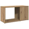 vidaXL TV-benk artisan eik 60x24x32 cm konstruert tre