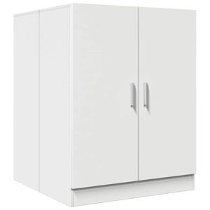 vidaXL Vaskemaskinskap hvit 71x71,5x91,5 cm