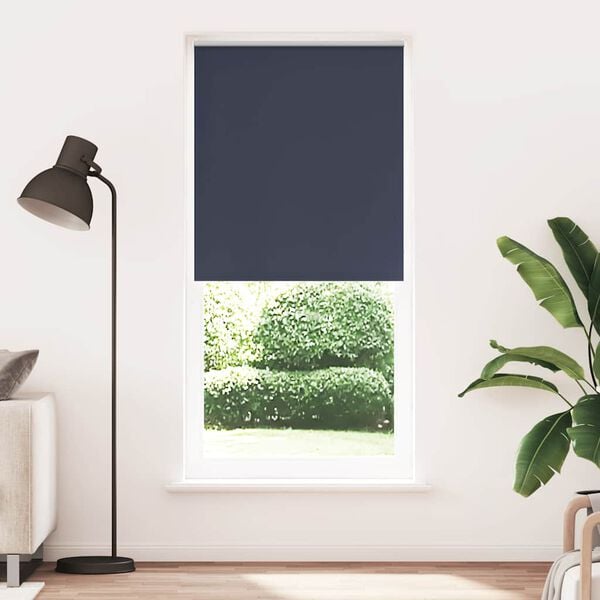 vidaXL Rullegardin Blackout 80 x 230 cm Marine