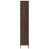 vidaXL Bokhylle brun eik 80x31x169 cm konstruert tre