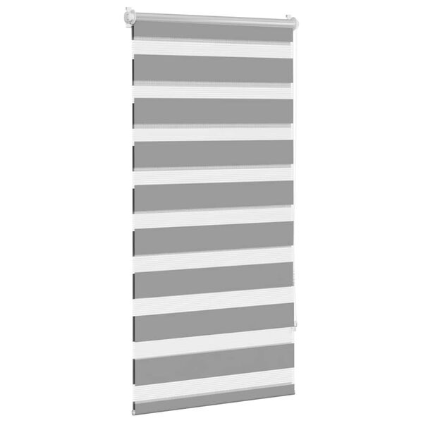vidaXL Zebra Gardiner 60 x 120 cm Grå