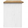 vidaXL TV-benk med 2 skuffer BODO brun 91,5x44,5x56 cm heltre furu