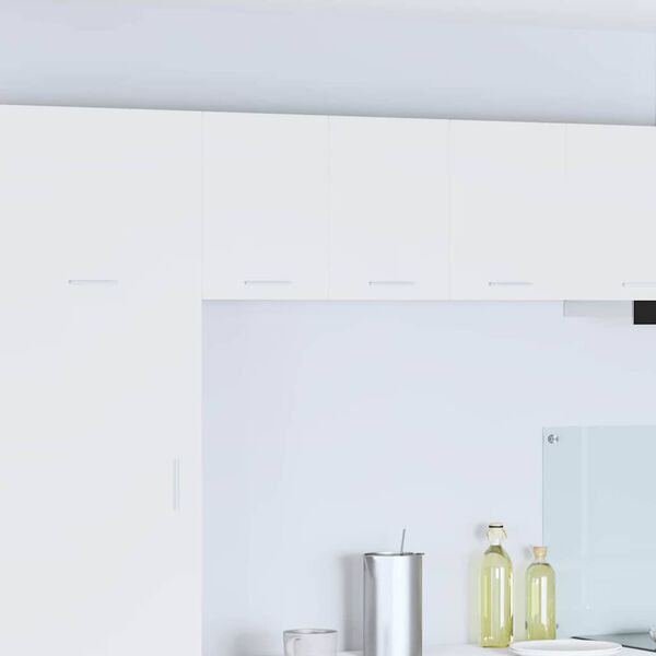 vidaXL Hengende skap med lagring Hvit 30 x 31 x 40 cm Konstruert tre