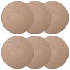 vidaXL Jute Placemets 6 stk. Naturlig 100% Tossa Jute