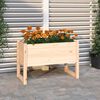 vidaXL Plantekasse 78x40x52 cm heltre furu
