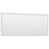 vidaXL Baderomsspeil hvit 90x1,5x37 cm sponplate