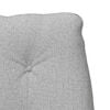 vidaXL lenestol Sky Grey 69 x 74 x 93 cm Sherpa-stoff