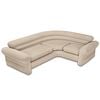 Intex Oppbl&aring;sbar hj&oslash;rnesofa 257x203x76 cm 68575NP