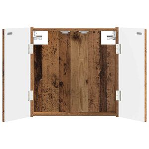 vidaXL Dartbrettskap ALKMAAR Gammelt tre 52,5 x 10,5 x 53,5 cm