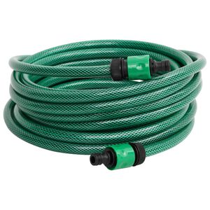 vidaXL Bassengslange gr&oslash;nn 20 m PVC