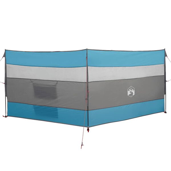 vidaXL Vindskjerm for camping bl&aring; 340x130 cm vanntett