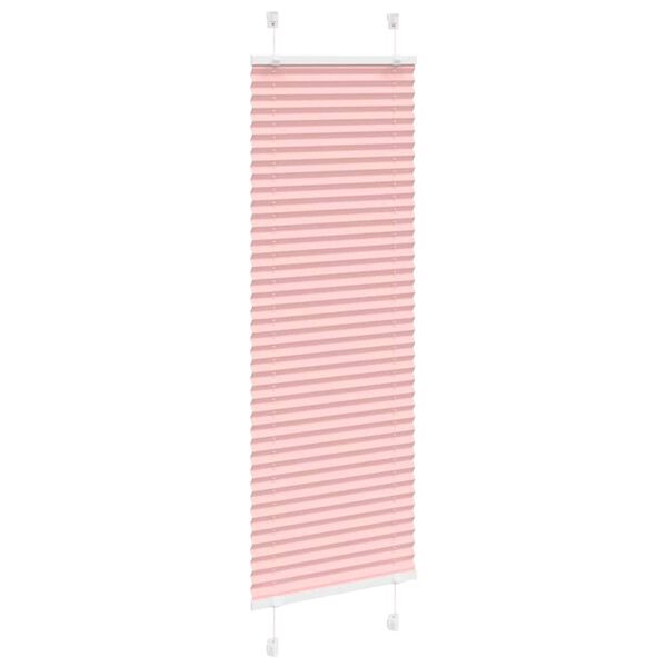 vidaXL pliss&eacute;gardin Rosa 40x150 cm Stoff Bredde 39,4 cm Polyester