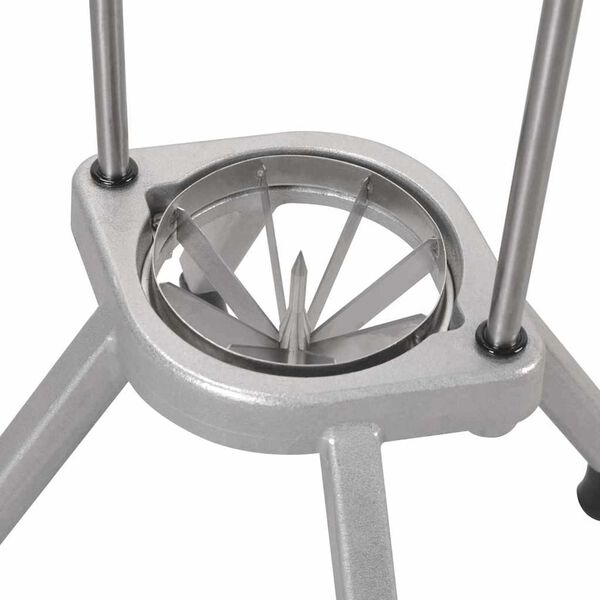 vidaXL Fruktsk&aelig;rer s&oslash;lv 20 x 20 x 48 cm St&oslash;pt aluminium